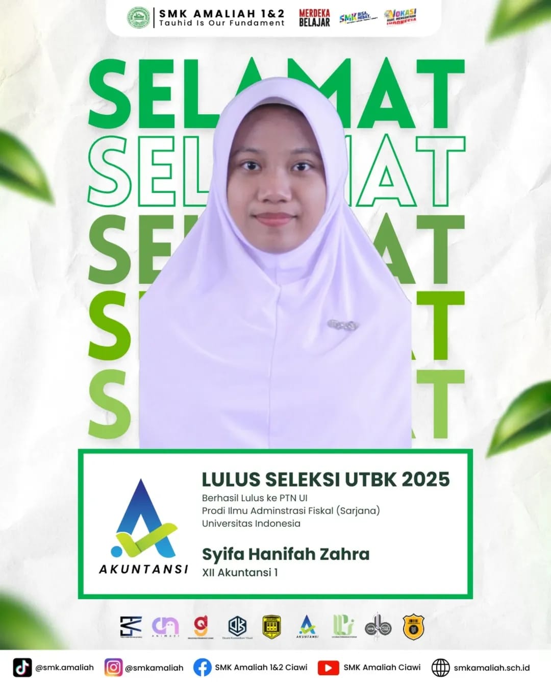 LULUS Seleksi UTBK 2025