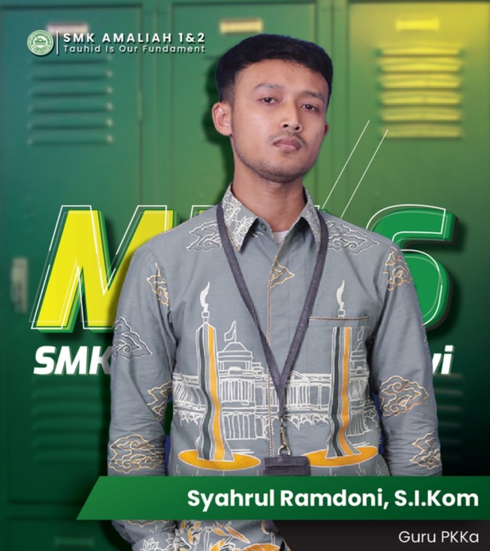 Foto Syahrul Ramdoni, S.I.Kom.